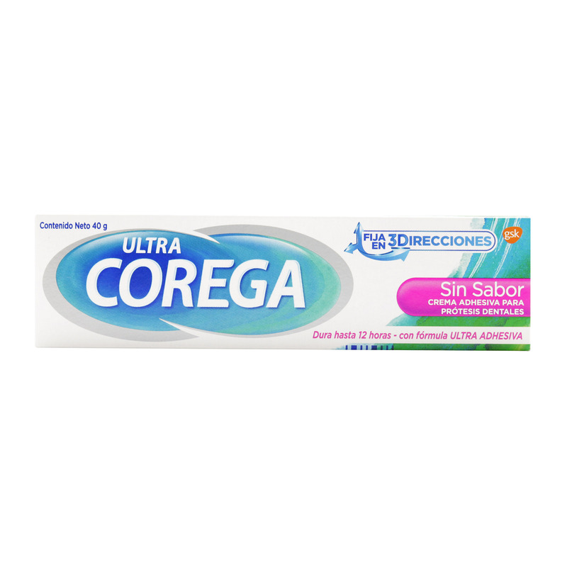 Crema Corega 3D Ultra Sin Sabor 40 Gr