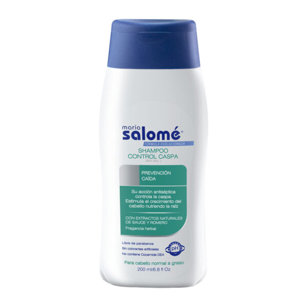 Champu Maria Salome Control Caspa Sin Sal 200 Ml