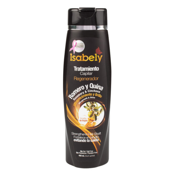 Tratamiento Acondicionador Romero Y Quina Isabely 450ml