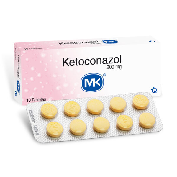 Ketoconazol 200 Mg 10 Tabletas Mk