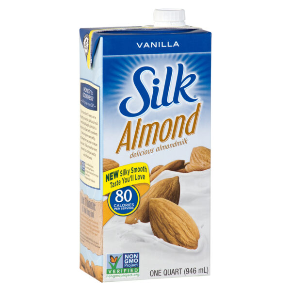 Leche De Almendra Silk Vainilla 946 Ml