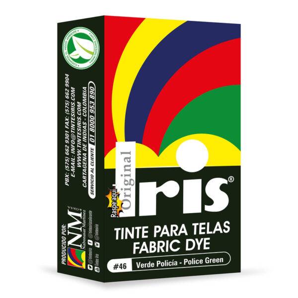 Tinte Iris 46 Verde Policia 9 Gr