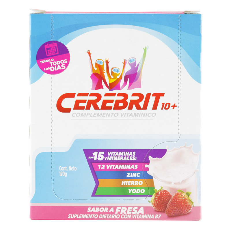 Cerebrit 10 + Fresa 15 Gr Display X 8 Sobres