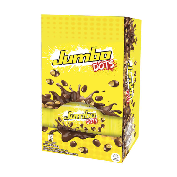 Chocolatina Jumbo Dots 12 Und 360 Gramos