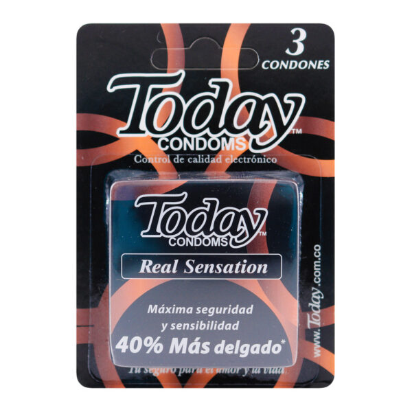 Preservativo Today Real Sensation 3 Unidades