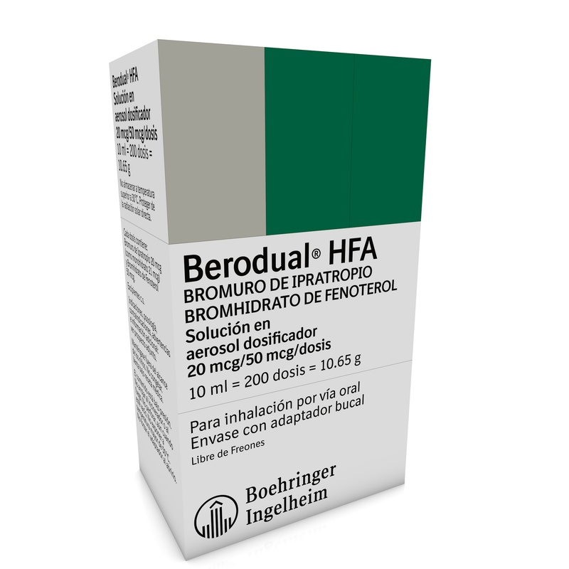 Berodual Hfa Sin Aerosol 10ml