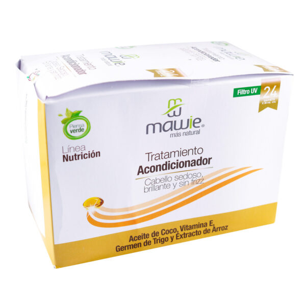 Tratamiento Acondicionador Nutricion Mawie 30 Ml 24 Sobres