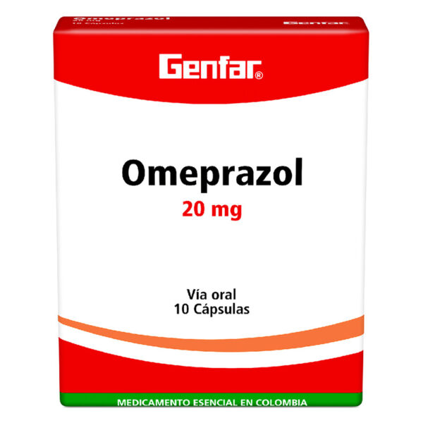 Omeprazol 20 Mg 10 Capsulas Gf
