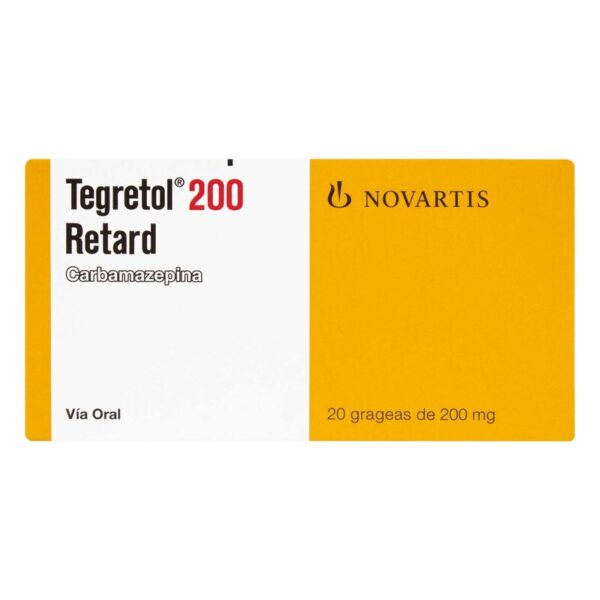 Tegretol Retard 200 Mg 20 Tabletas