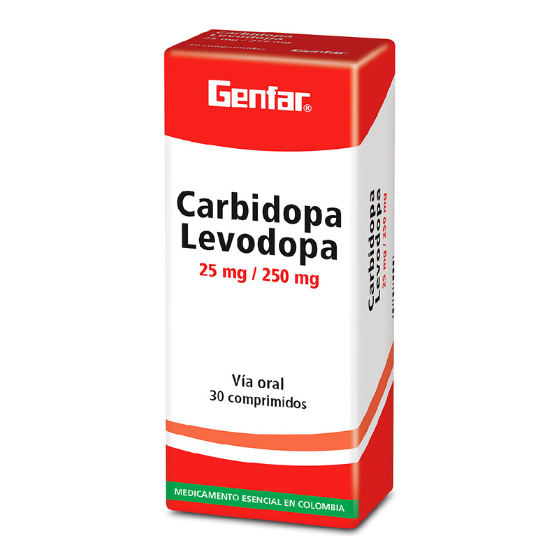 Levodopa+Carbidopa 30 Tabletas Gf