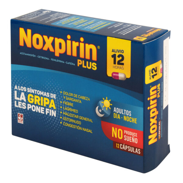 Noxpirin Plus 12 Capsulas