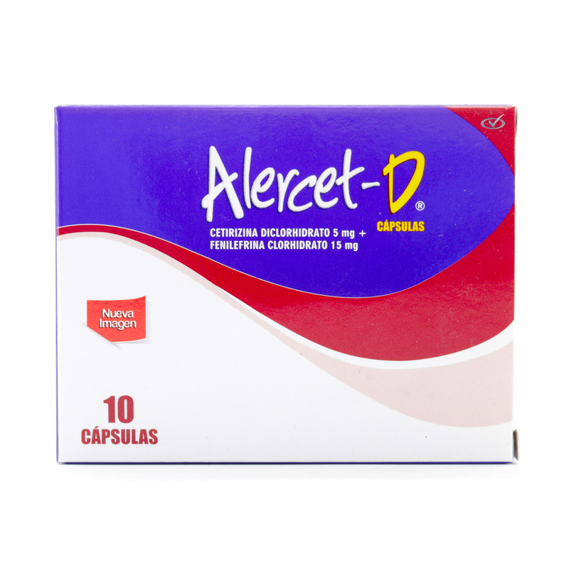 Alercet D 10 Capsulas