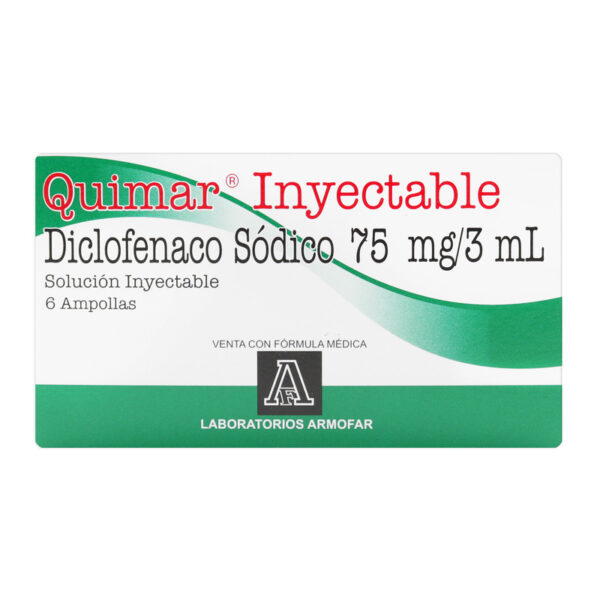 Quimar Inyectable 6 Ampollas
