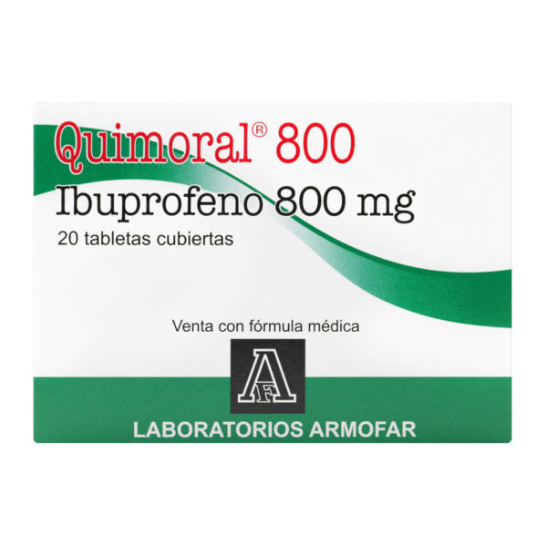 Quimoral 800 Mg 20 Tabletas