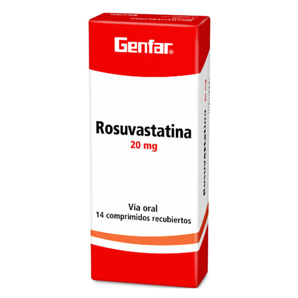 Rosuvastatina 20 Mg 14 Tabletas Gf
