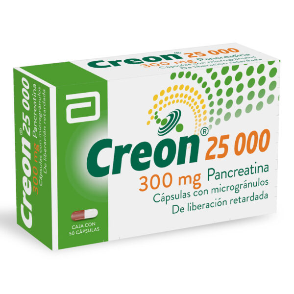 Creon 25000 50 Capsulas