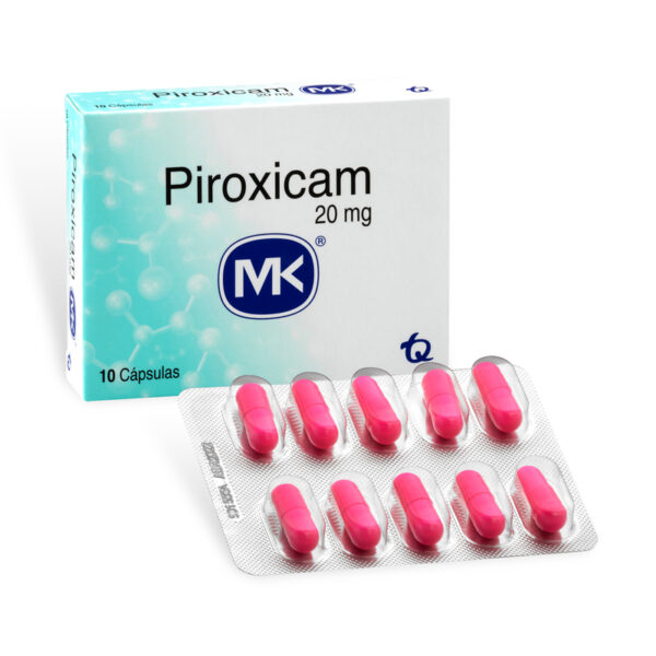 Piroxicam 20 Mg 10 Capsulas Mk