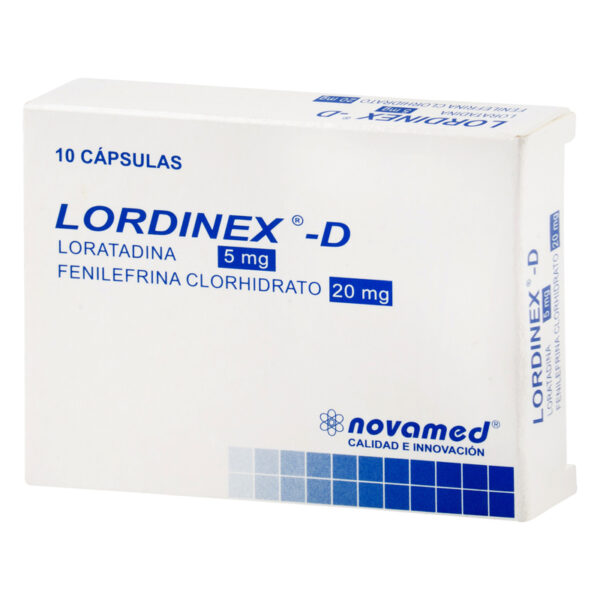 Lordinex D 10 Capsulas