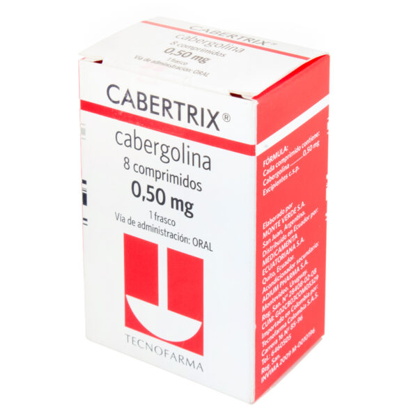 Cabertrix 0.5 Mg 8 Tabletas