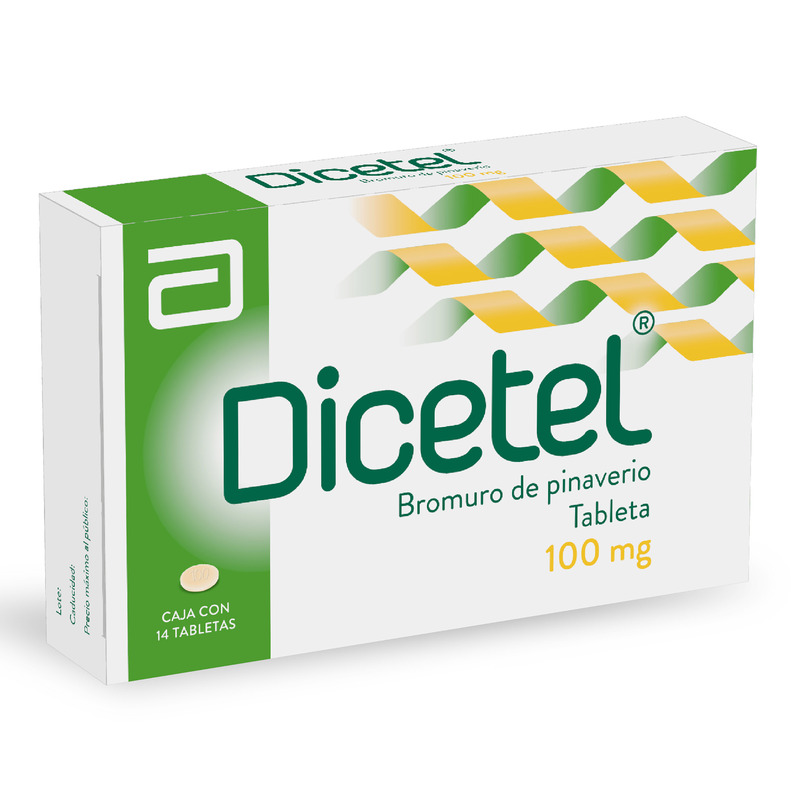 Dicetel 100 Mg 14 Tabletas