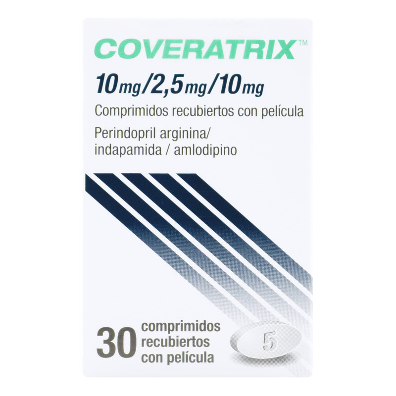 Coveratrix 10mg/2.5mg/10mg 30 Tabletas