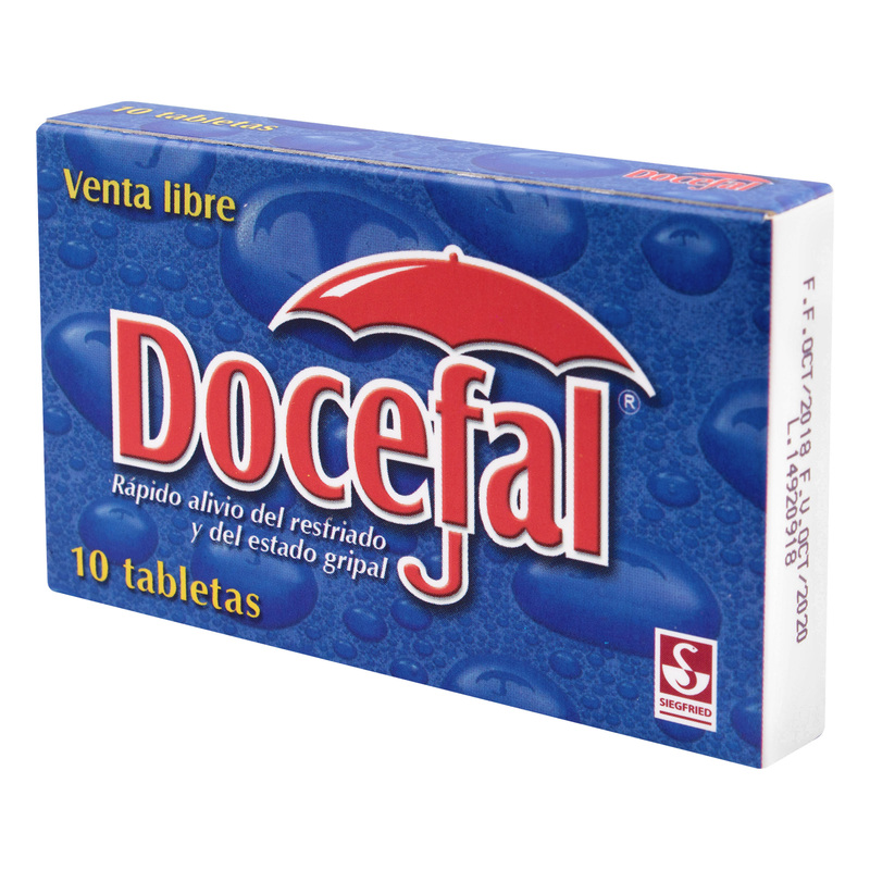 Docefal 10 Tabletas