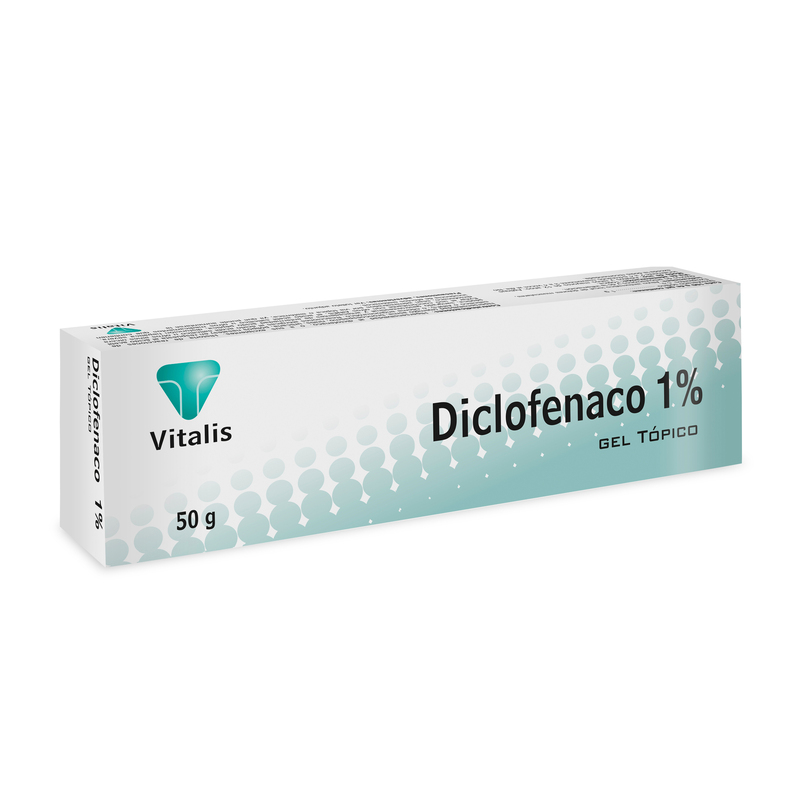 Diclofenaco 1% Gel 50 Gr Vt