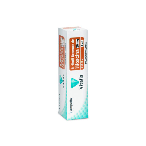 N-Butil Bromuro 20mg/1ml 1 Ampolla Vt