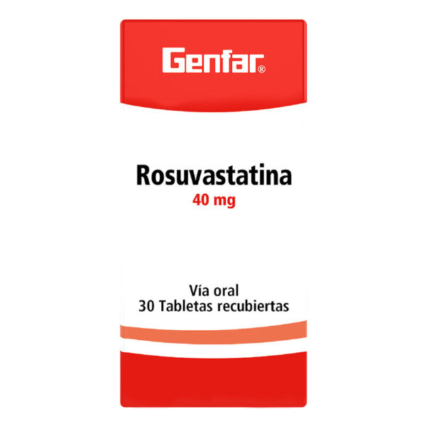 Rosuvastatina 40 Mg 30 Tabletas Gf