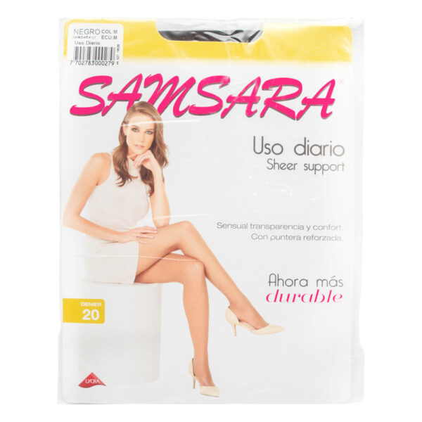 Medias Samsara Sheer Suppor M Negro