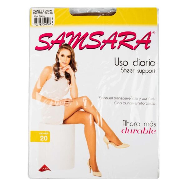 Medias Samsara Sheer Suppor Xl Canela