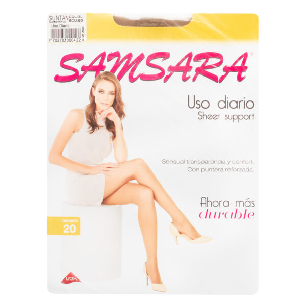 Medias Samsara Sheer Suppor Xl Suntan