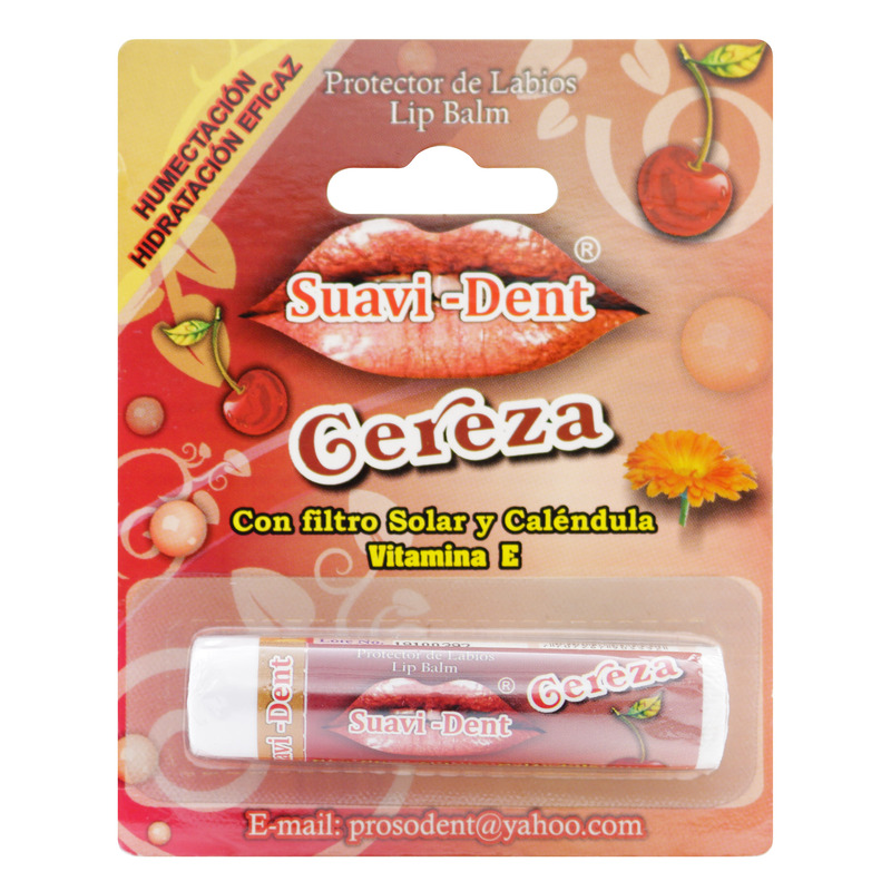 Protector Labial Suavident Cereza