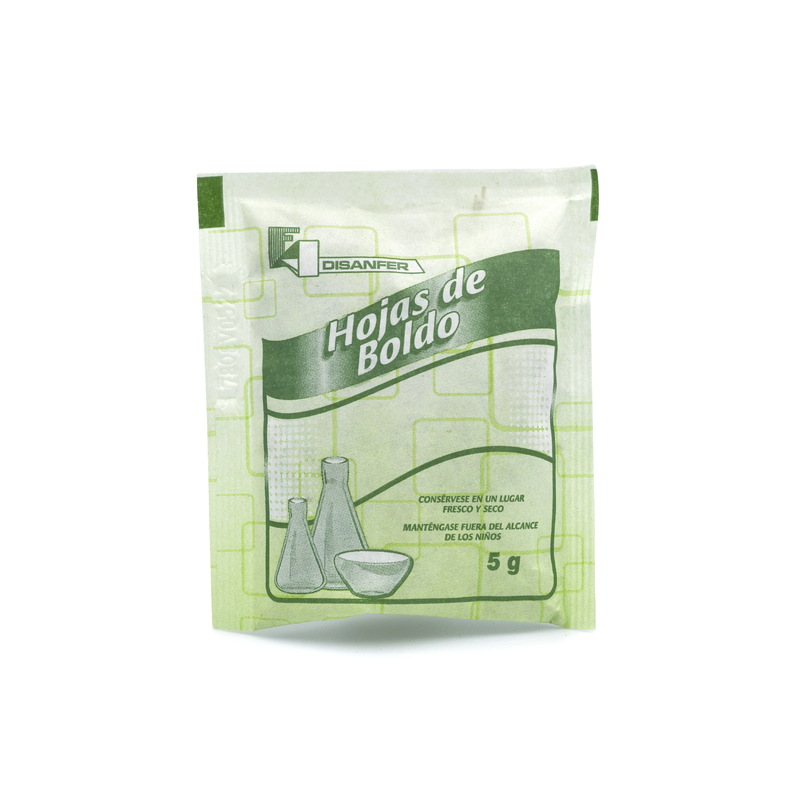 Hojas De Boldo 5 Gr 20 Sobres Disanfer