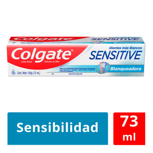 Crema Dental Colgate Sensitive Blanqueadora 73 Ml
