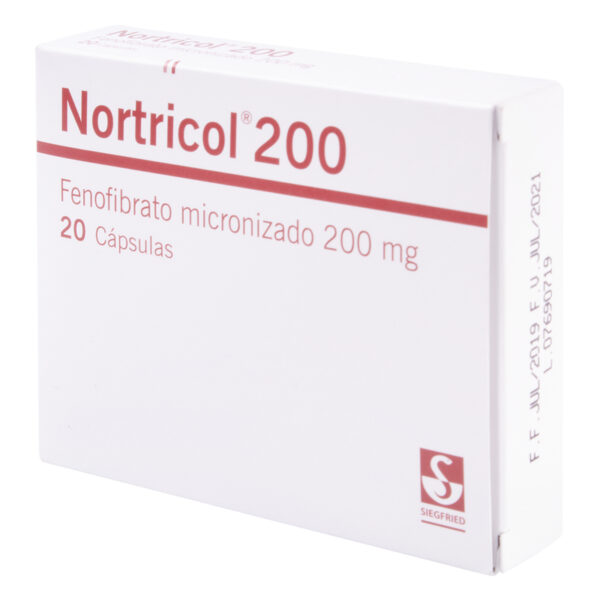 Nortricol 200 20 Capsulas