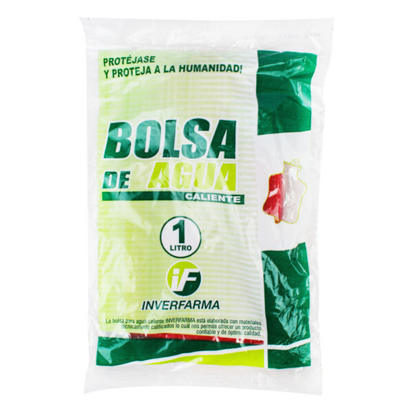 Bolsa Agua Caliente 1 Litro Sin Accesorios Inverfarma