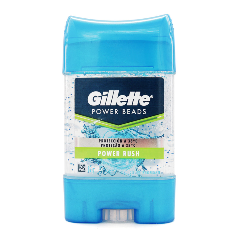 Desodorante Gillette Power Beads 82 Gr Hombre