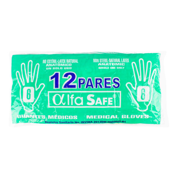 Guante Cirugia Alfa 6 12 Udades
