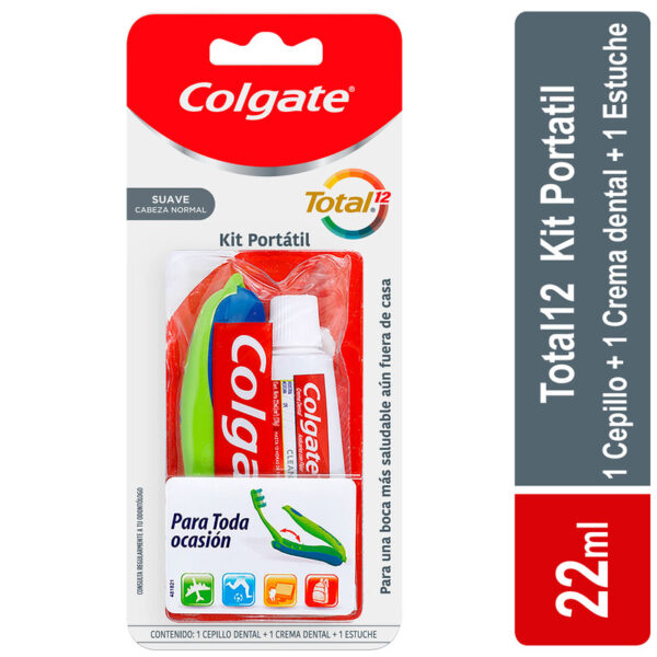 Kit Viajero Colgate Cepillo + Crema 22 Ml