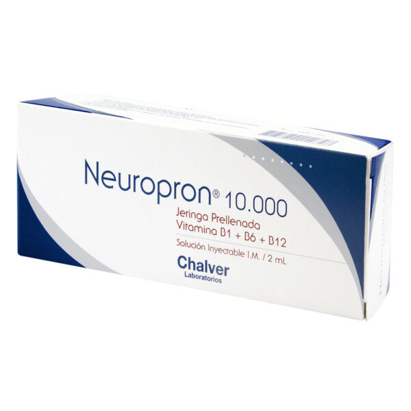Neuropron 10.000 Solucion Inyectable 2 Ml 3 Unidades