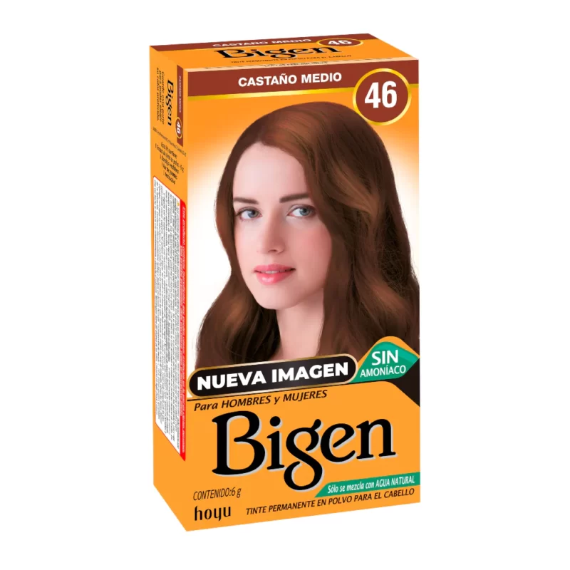 Bigen 46 Castano Medio 6 Gr