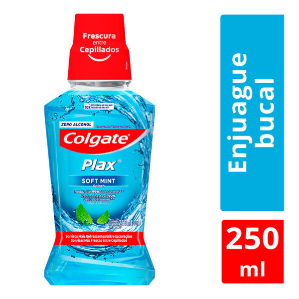 Enjuague Colgate Plax Softmint 250 Ml