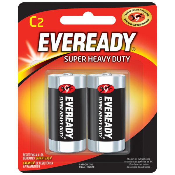 Pila Eveready Mediana 2 Unidades