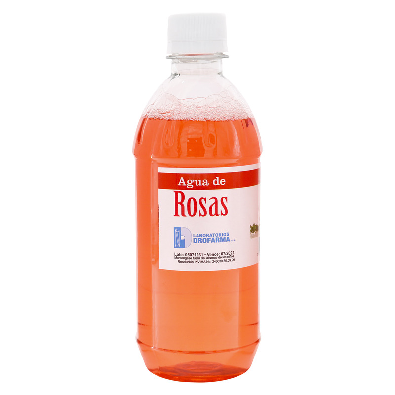 Agua De Rosas 450 Ml Drofarma