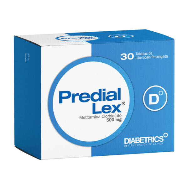 Predial Lex 500 Mg 30 Tabletas
