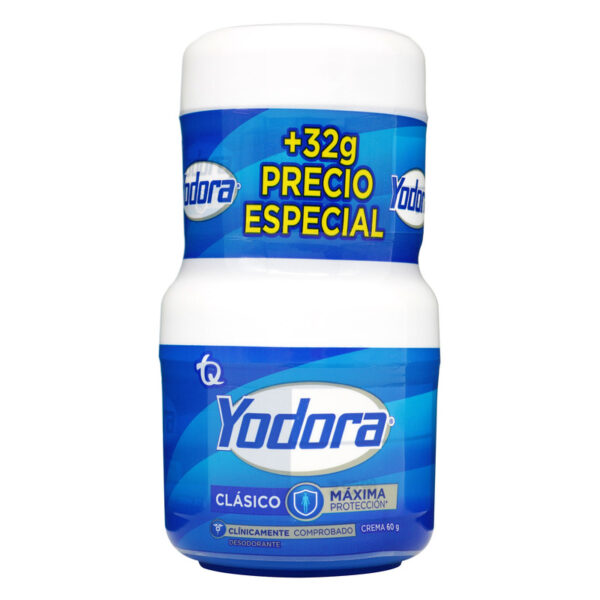 Desodorante Yodora Crema 60 Gr + 32 Gr