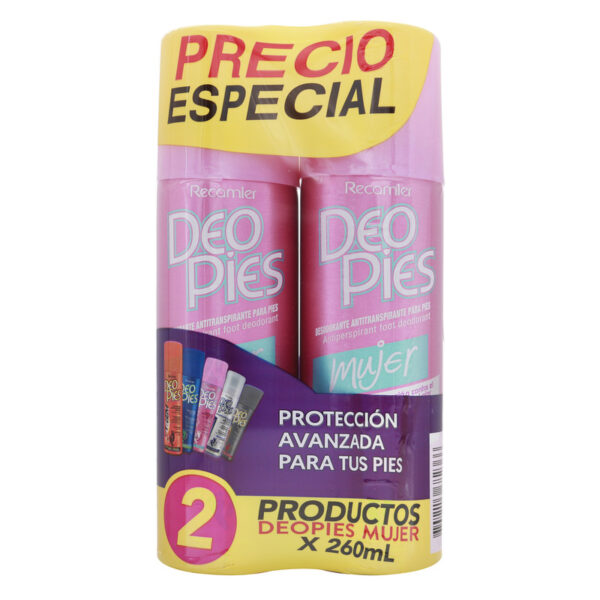 Desodorante Deopies Mujer Spray Duo 260 Ml Precio Especial