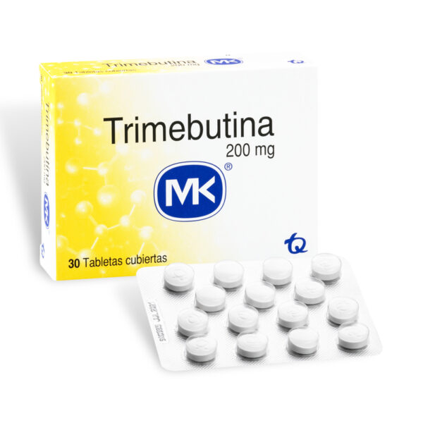 Trimebutina 200 Mg 30 Tabletas Mk