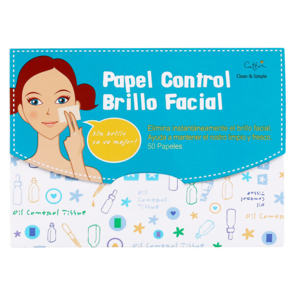 Papel Contra Exceso De Grasa Cettua 5